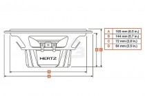 Коаксиальная акустика Hertz DCX 165.3 - 3