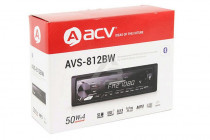 Автомагнитола 1din ACV AVS-812 BW  - 4