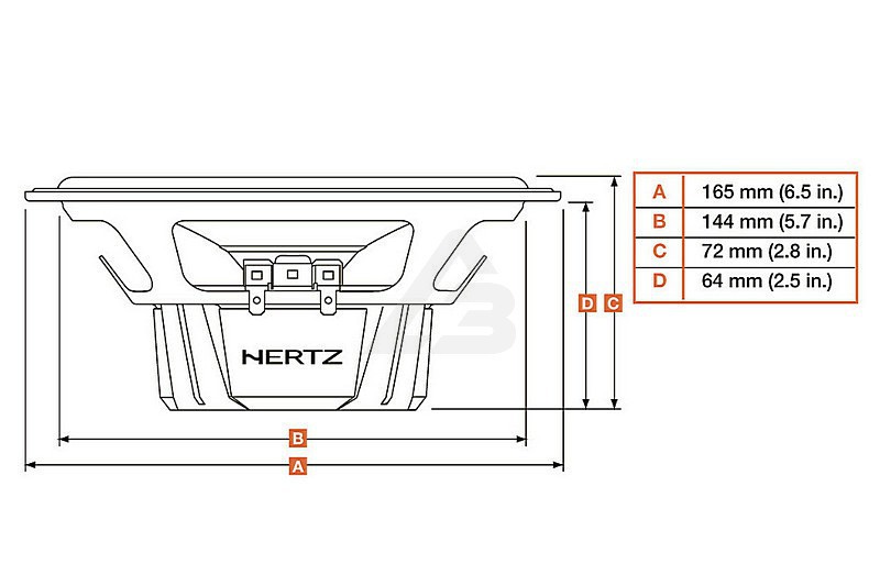 Акустическая система Hertz DCX 165.3