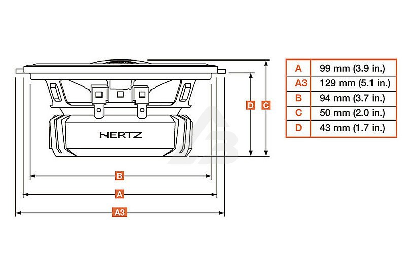 Акустическая система Hertz DCX 100.3