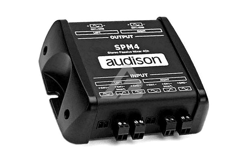 Блок обработки Audison Thesis SPM4 Stereo Passive Mixer