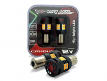 LED лампа (2шт) VIPER PY21W (BAU15S) 3020 24SMD Canbus - 1