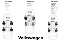 Компонентная акустика STEG Volkswagen MVW6C - 4