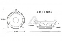 AMP by A.Vakhtin Mercedes-Benz SMT-100MB компонентная акустика - 3