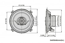 Коаксиальная акустика PIONEER TS-1302i - 4