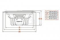 Коаксиальная акустика Hertz DCX 130.3 - 3