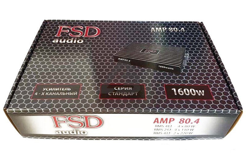 4-канальный усилитель FSD audio MASTER 80.4