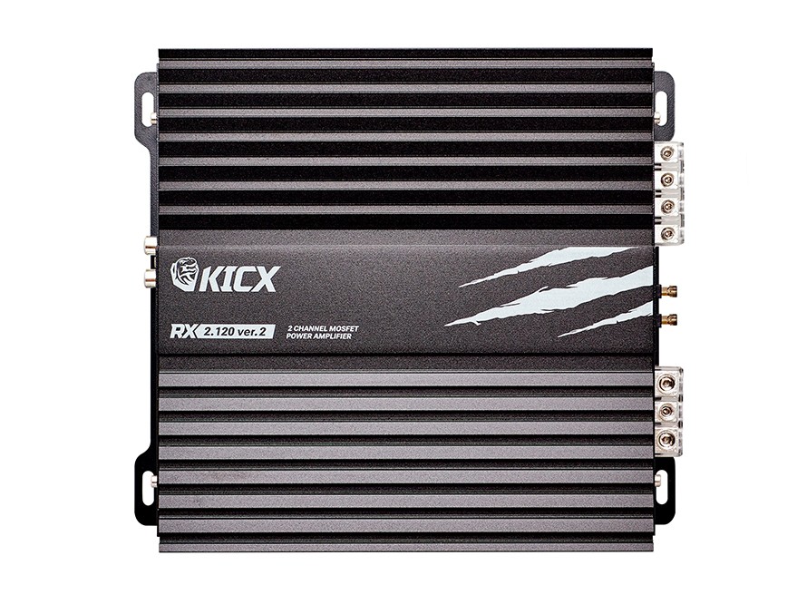 2 канальный усилитель Kicx RX 2.120