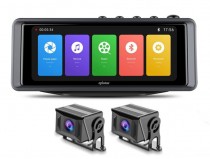 Видеорегистратор-монитор Eplutus D706 / 2 камеры / 4 ядра / HD 2K для грузовиков  - 1