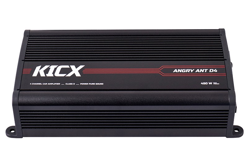 4-х канальный усилитель Kicx Angry Ant D4