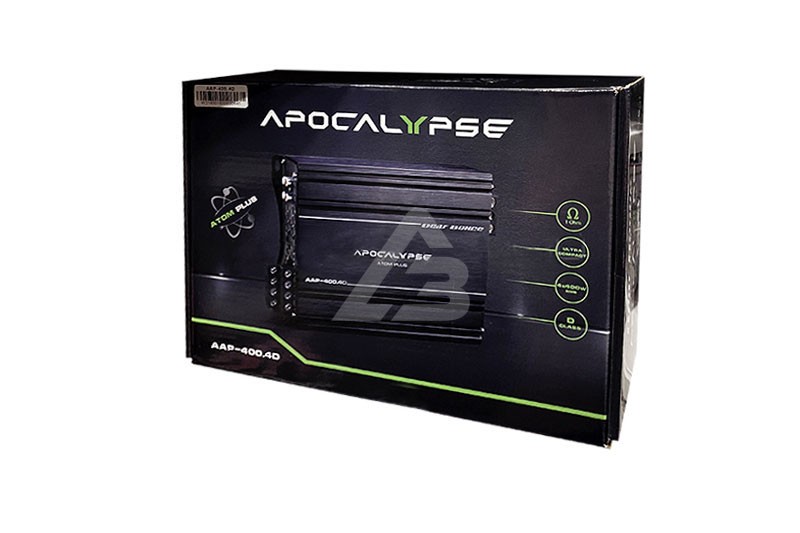 4-канальный усилитель Apocalypse AAP-400.4D Atom Plus