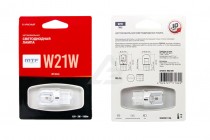Светодиодная лампа W21W MTF красный 12V 2.6Вт - 1