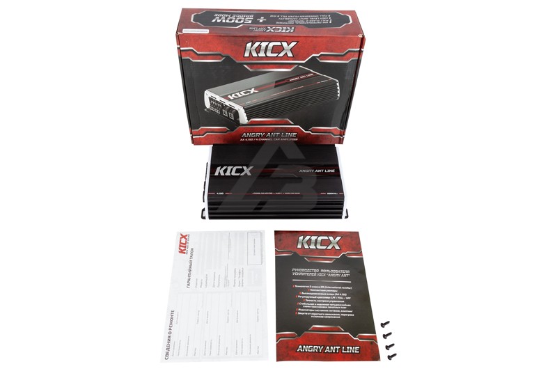 4-канальный усилитель Kicx Angry Ant 4.150
