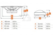 Компонентная акустика Hertz Uno K 170 Kit - 2