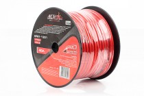Силовой кабель 4AWG  ACV KP21-1301 цвет красный (цена за 1м) - 1