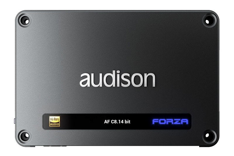 8 канальный усилитель Audison Forza AF C8.14 bit + процессор 14 каналов