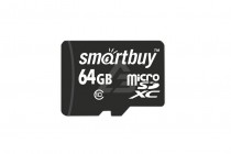 Флеш-карта microSDHC 64Gb Smart Buy 10 class - 2