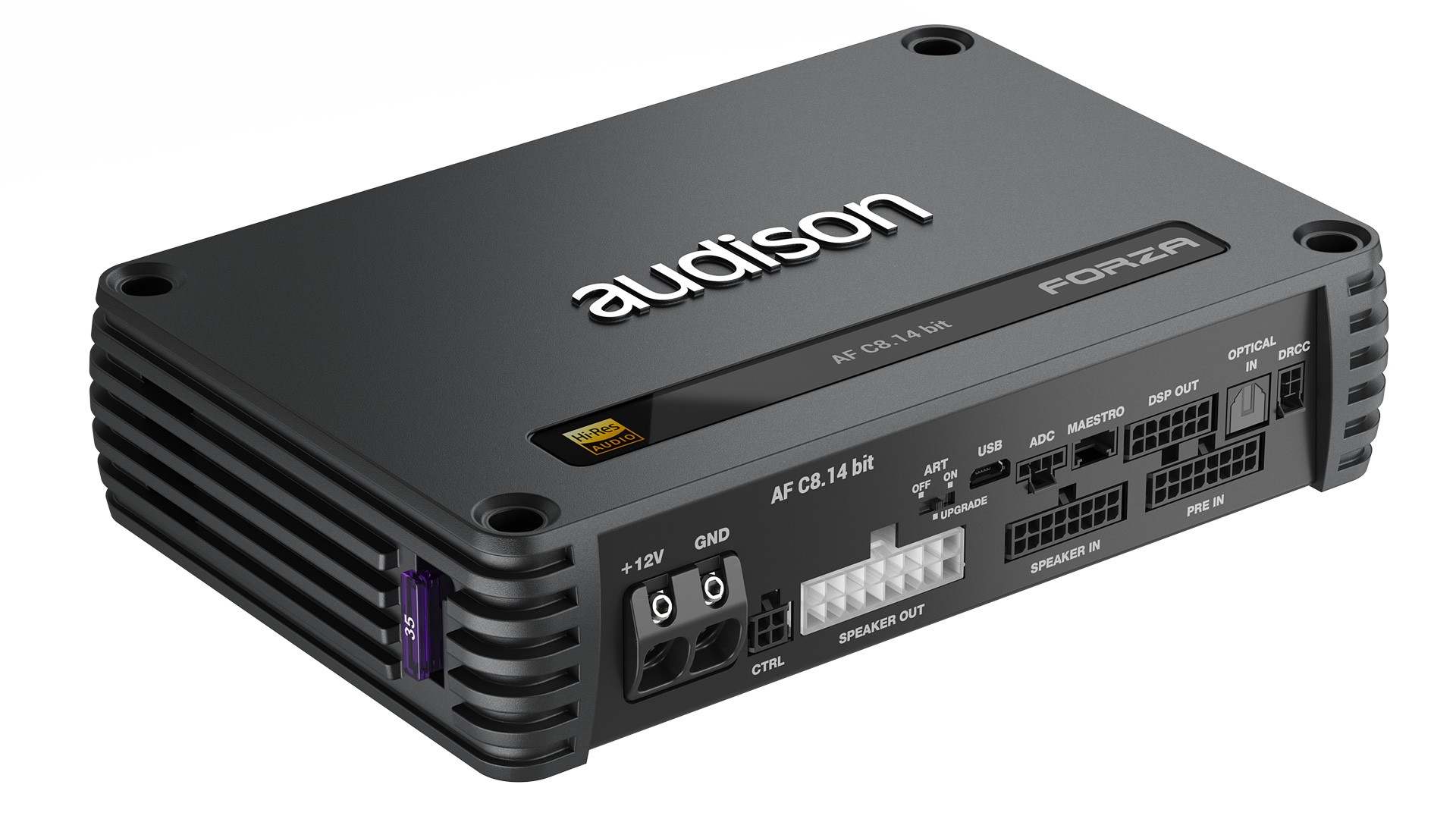8 канальный усилитель Audison Forza AF C8.14 bit + процессор 14 каналов
